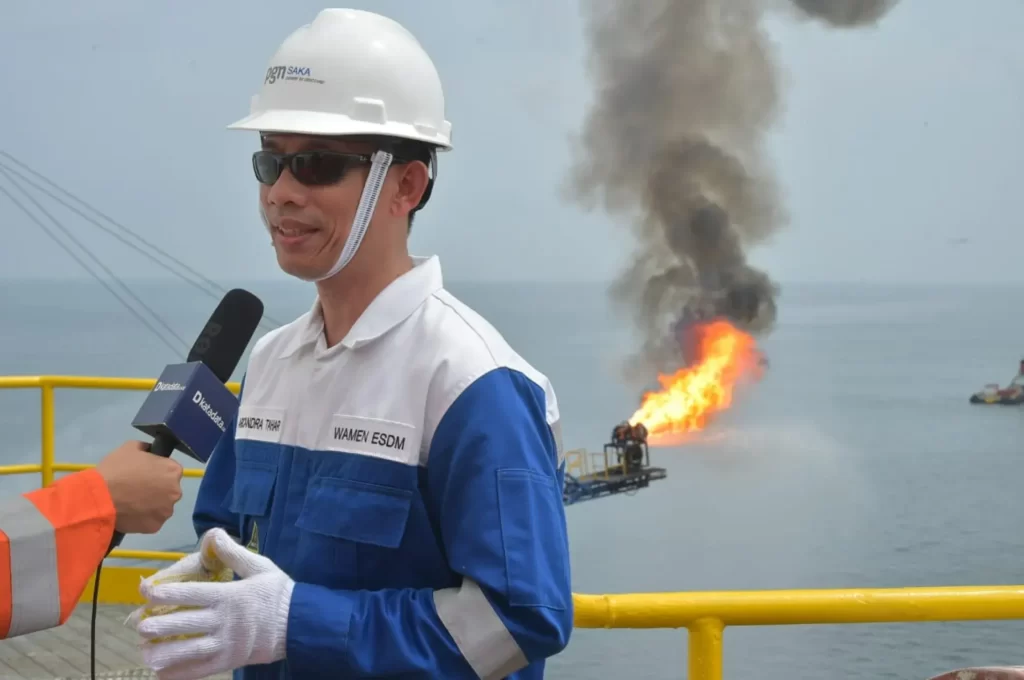 Deputy Minister of Energy and Mineral Resources of Indonesia Visit to Pangkah Working Area